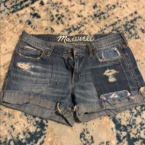 Madewell size 27 jean shorts